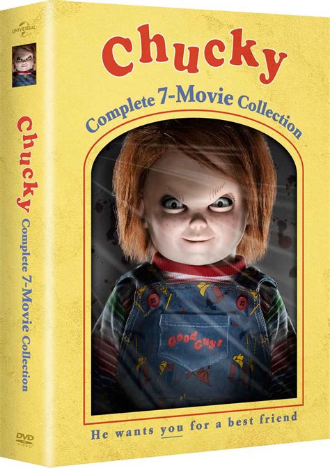 chucky 7 movie collection dvd|chucky dvd box set.